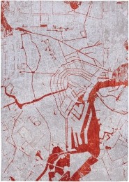 LouisdePoortere-CitiesAmsterdamOrangeCut9323-100X140cm