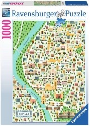 MapofSevillePuzzel1000stukjes
