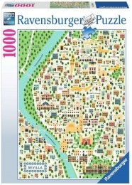 MapofSevillePuzzel1000stukjes