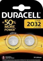 DuracellKnoopcelBatterij2032NietOplaadbaar2Stuks