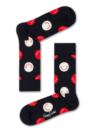 HappySocksSmileSokkenZwart
