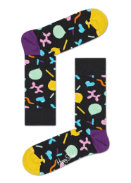 HappySocksBalloonAnimalSokkenZwart