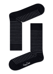 HappySocksThinStripeSokken-Zwart