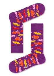 HappySocksPuddleSokkenPaars