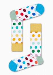 HappySocksPrideBigDotSokken-WitMulti