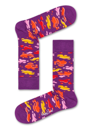 HappySocksPuddleSokkenPaars