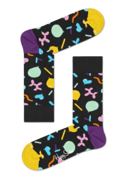 HappySocksBalloonAnimalSokkenZwart