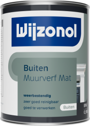 WijzonolMuurverfVoorBuitenMat-1L