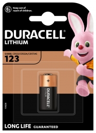 DuracellCR123batterij