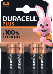 DuracellPlusPowerAABatterijLR6NietOplaadbaar4Stuks