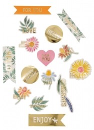 HEMAStickersWildeBloemen15Stuks