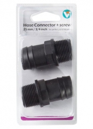Hoseconnectorscrew25mm34incVelda-Velda