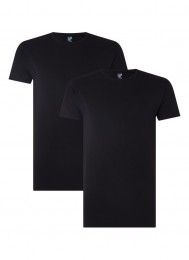 AlanRedT-shirtOttowa2-PackStretchRondeHalsZwartXL