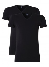 AlanRedT-shirtOklahoma2-PackStretchV-HalsZwartXL