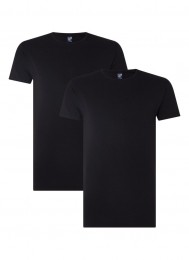 AlanRedT-shirtOttowa2-PackStretchRondeHalsZwartM