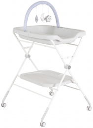 CangarooCrocoGreyMultifunctioneleLuiertafel