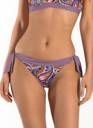 CyellMaat40PRETTYPAISLEYBikinibroekjeLaagmetStrikDames