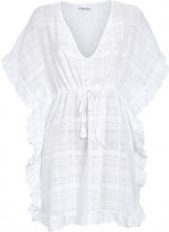 Witdoorschijnendstrandjurkjeruches