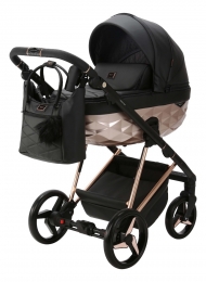 AdamexQuantumStarBlackBronze2-in-1Kinderwagen