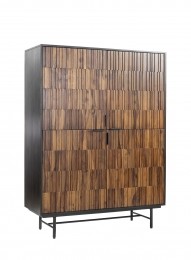 TowerLivingOpbergkastDimaroSheesham-enmangohout160x120cm-Bruin