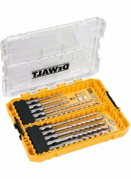 DeWALTDT70753-QZSDS-Plus10-deligeBetonborensetInCassette-567891012mm