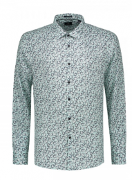 DstrezzedOverhemdPrintBloemenLagoonGreenS