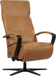 lerenindustrilerelaxfauteuilMatrix-zithoogtemedium-leer