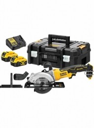 DeWALTDCS571P2-QW18VLi-ionXRAccuCirkelzaagSet2x50AhInTSTAK-115Mm-Koolborstelloos