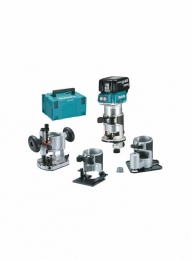 MakitaDRT50RTJX318VLi-IonAccuBovenfreesKantenfreesTrimmerSet2x50AhAccuInMbox