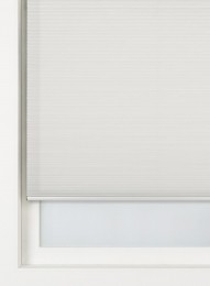 HEMAPlisseDubbelLichtdoorlatendWitteAchterzijdeBlauwblauw
