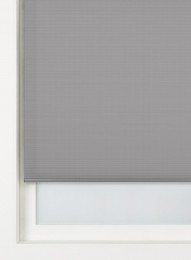 HEMAPlisseDubbelLichtdoorlatendWitteAchterzijdeZwartzwart