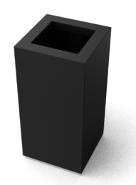 ArtusrechthoekigeAluminiumplantenbakken400x400x800mmGeroba-Geroba