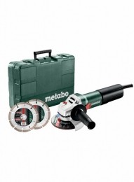 MetaboWEQ1400-125KleineHaakseSlijperInclDiamantzaagbladInKoffer-1400W-125mm