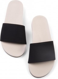 IndosoleSlidesColorCombo-Maat3738-DamesSlippers-ZandZwart