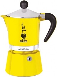 Bialetti-RAINBOW-Percolator-1kops-Geel