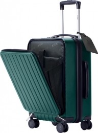 HandbagageKoffer36L-DubbelTSASlot-ExtrasterkeRitsmetVoorvak-Unisex