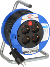 Brennenstuhl1079180004KompaktKabelhaspel-H05VV-F3G15-15m
