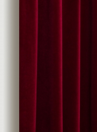 HEMAGordijnstofvelourscerisecerise