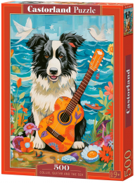 Collie-GuitarandtheSeaPuzzel500stukjes