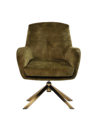 FauteuilClevelandgroengoudpolyester