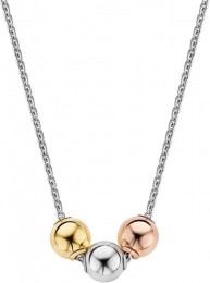 TISENTOMilanoKetting-Lengte42cm-GerhodineerdSterlingZilver