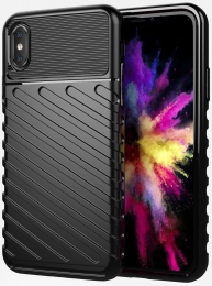 Case2go-HoesjegeschiktvooriPhoneXXS-SchokbestendigeTPUBackCover-Zwart