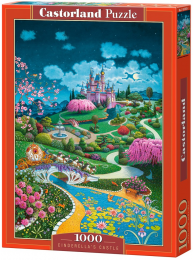 CinderellasCastlePuzzel1000stukjes
