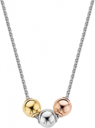 TISENTOMilanoKetting-Lengte42cm-GerhodineerdSterlingZilver