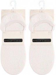 SneakersokkenWhite-Maat42-47-6PInvisible-Apollo