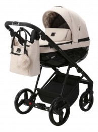 AdamexQuantumStdBeigeBlack2-in-1KinderwagenTK-110
