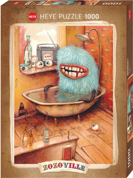 Zozoville-BathtubPuzzel1000stukjes