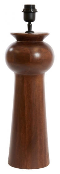 LightLivingTafellampBaglioMangohout45cmexclkap-Bruin