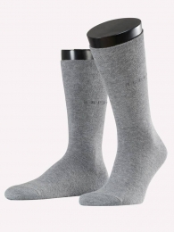 Esprit-2pSocks-BasicEasy-grijs