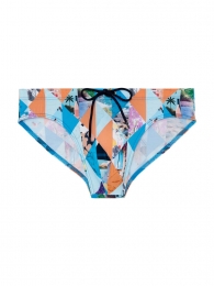 HOM-SwimMiniBriefs-PortCross-blauw